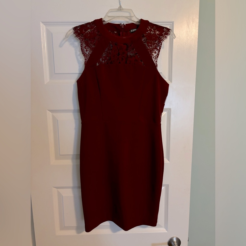 Express Lace Back Dress